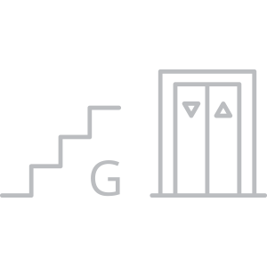 Ground floor location icon